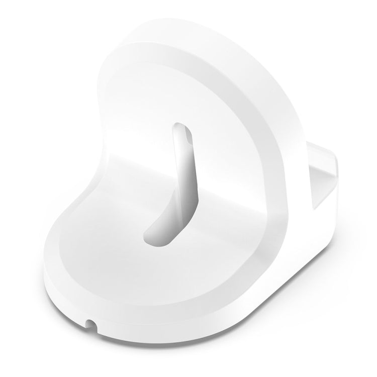 For Fitbit Ace LTE Smart Watch Silicone Charging Bracket with Charger(White)