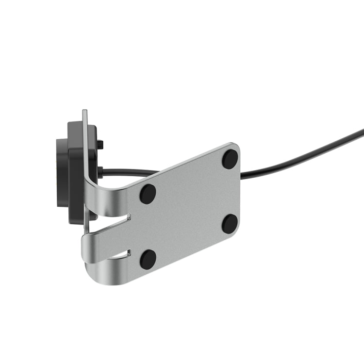 For  Fitbit Ace LTE Aluminum Alloy Metal Bracket Watch Charger, Length: 1.5m(Gray)