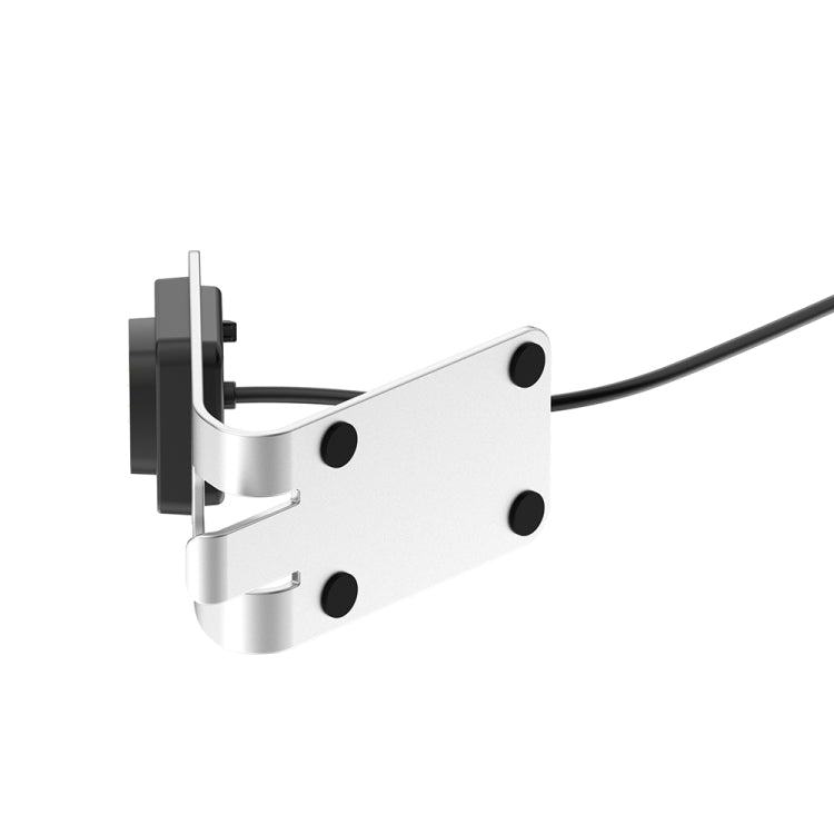 For  Fitbit Ace LTE Aluminum Alloy Metal Bracket Watch Charger, Length: 1.5m(Silver)