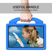 For Honor Pad X8 Pro 11.2 2023 Children EVA Shockproof Tablet Case with Thumb Bracket(Blue)