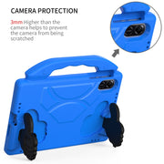 For Honor Pad X8 Pro 11.2 2023 Children EVA Shockproof Tablet Case with Thumb Bracket(Blue)