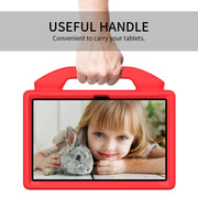 For Honor Pad X8 Pro 11.2 2023 Children EVA Shockproof Tablet Case with Thumb Bracket(Red)
