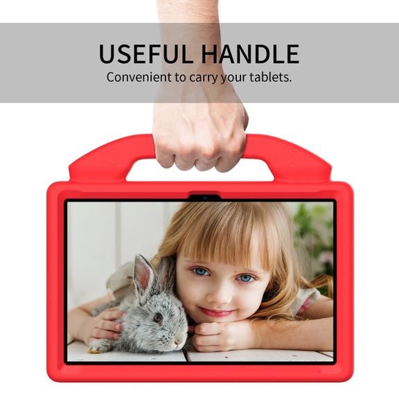 For Honor Pad X8 Pro 11.2 2023 Children EVA Shockproof Tablet Case with Thumb Bracket(Red)