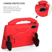 For Honor Pad X8 Pro 11.2 2023 Children EVA Shockproof Tablet Case with Thumb Bracket(Red)