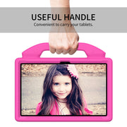 For Honor Pad X8 Pro 11.2 2023 Children EVA Shockproof Tablet Case with Thumb Bracket(RoseRed)