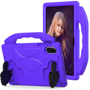 For Honor Pad X8 Pro 11.2 2023 Children EVA Shockproof Tablet Case with Thumb Bracket(Purple)