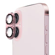 For iPhone 16 / 16 Plus ENKAY Aluminium Alloy Tempered Glass Lens Cover Film(Pink) - free shipping - PMC TechLife - Order now!