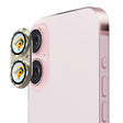 For iPhone 16 / 16 Plus ENKAY Anti-reflection Camera Lens Aluminium Alloy Tempered Glass Film(Yellow) - free shipping - PMC TechLife - Order now!