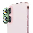 For iPhone 16 / 16 Plus ENKAY Anti-reflection Camera Lens Aluminium Alloy Tempered Glass Film(Green) - free shipping - PMC TechLife - Order now!