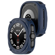 For Samsung Galaxy Watch Ultra 47mm Armored TPU Watch Protective Case(Blue)
