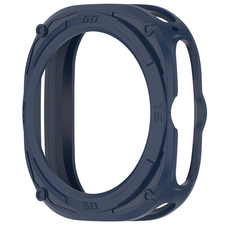 For Samsung Galaxy Watch Ultra 47mm Armored TPU Watch Protective Case(Blue)