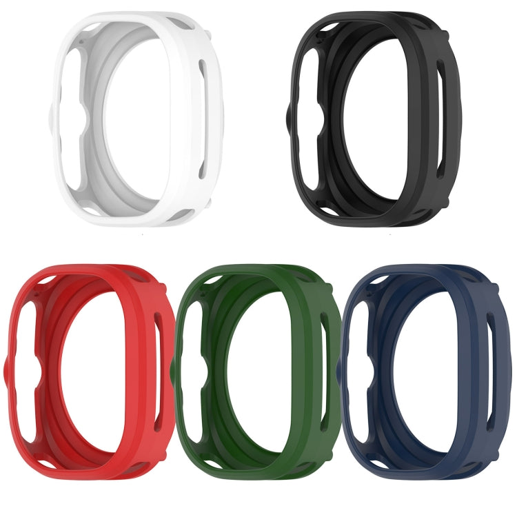 For Samsung Galaxy Watch Ultra 47mm Armored TPU Watch Protective Case(Red)