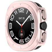 For Samsung Galaxy Watch Ultra 47mm Half Coverage Hollowed PC Watch Protective Case(Pink)