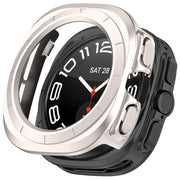 For Samsung Galaxy Watch Ultra 47mm Half Coverage Hollowed PC Watch Protective Case(Starlight)