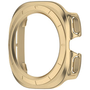 For Samsung Galaxy Watch Ultra 47mm Half Coverage Hollowed PC Watch Protective Case(Champagne)
