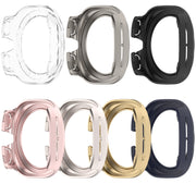 For Samsung Galaxy Watch Ultra 47mm Half Coverage Hollowed PC Watch Protective Case(Dark Blue)