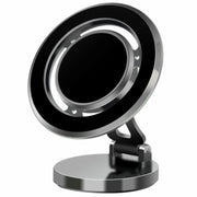 G168 Rotatable Cellphone Stand Car Dashboard Windshield Magnetic Phone Holder(Grey)