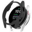 For Sansung Galaxy Watch 7 40mm Half Pack Hollow PC Watch Protective Case(Black) - Watch Cases by PMC TechLife | Online Shopping South Africa | PMC TechLife | Buy Now Pay Later Mobicred