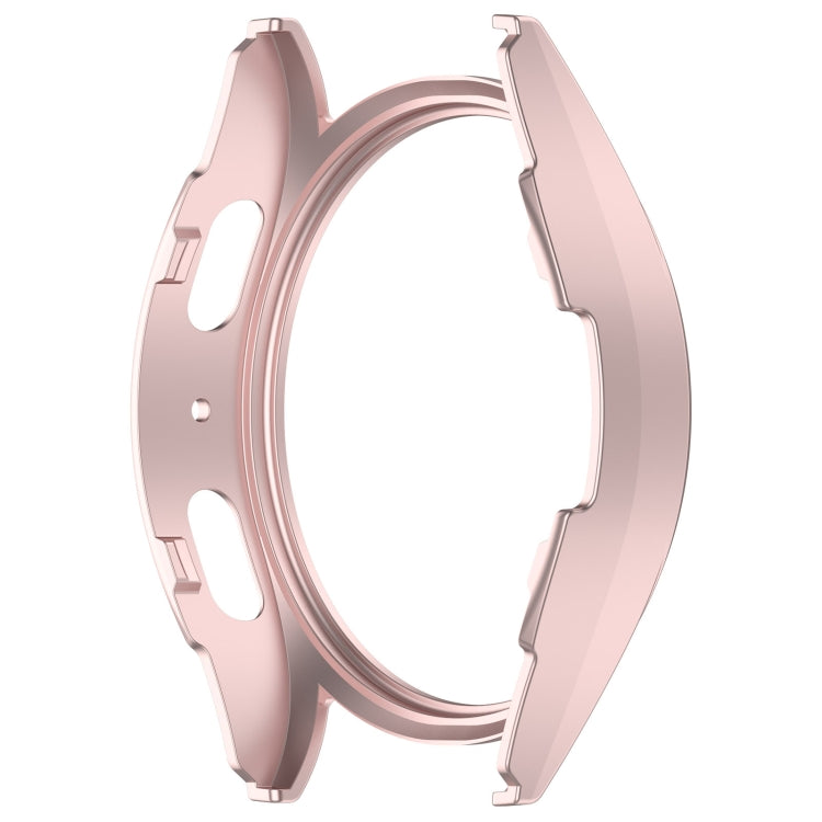 For Sansung Galaxy Watch 7 40mm Half Pack Hollow PC Watch Protective Case(Rose Pink)