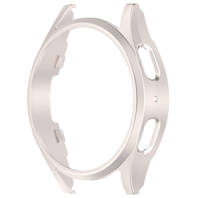 For Sansung Galaxy Watch 7 40mm Half Pack Hollow PC Watch Protective Case(Starlight)