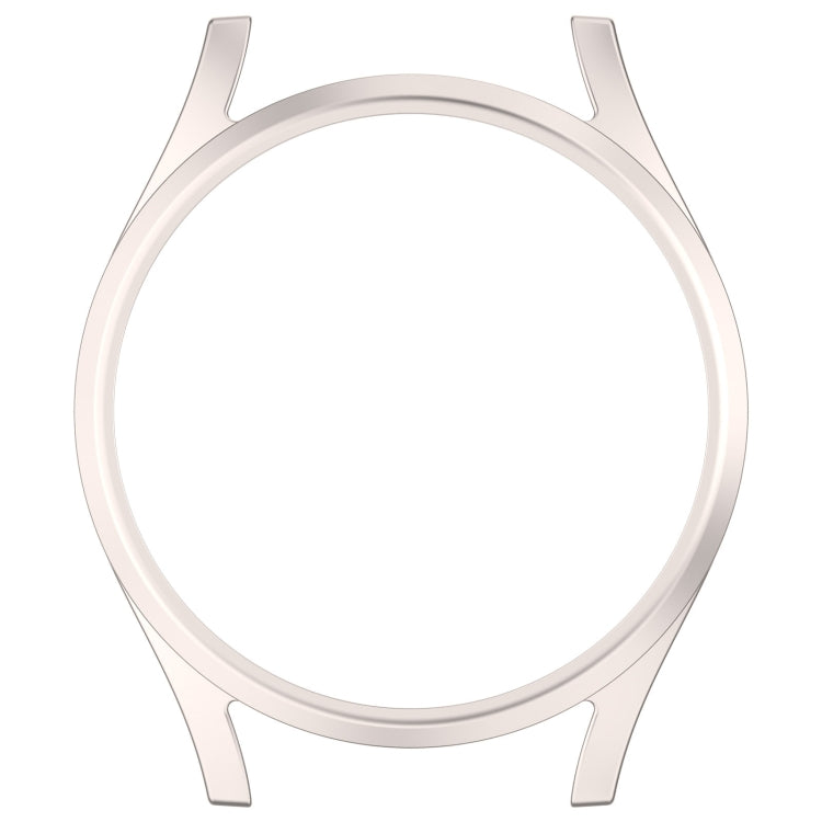 For Sansung Galaxy Watch 7 40mm Half Pack Hollow PC Watch Protective Case(Starlight)