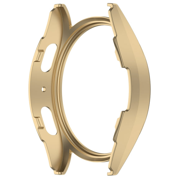 For Sansung Galaxy Watch 7 40mm Half Pack Hollow PC Watch Protective Case(Champaign Gold)