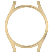 For Sansung Galaxy Watch 7 40mm Half Pack Hollow PC Watch Protective Case(Champaign Gold)