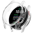 For Sansung Galaxy Watch 7 44mm Half Pack Hollow PC Watch Protective Case(Transparent White) - Watch Cases by PMC TechLife | Online Shopping South Africa | PMC TechLife | Buy Now Pay Later Mobicred