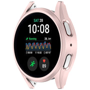 For Sansung Galaxy Watch 7 44mm Half Pack Hollow PC Watch Protective Case(Rose Pink)
