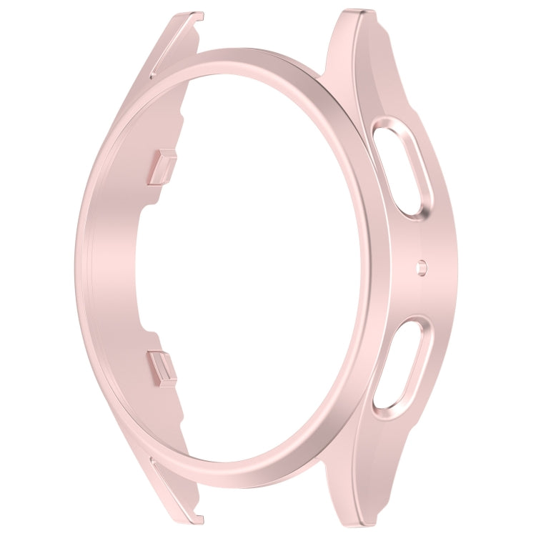 For Sansung Galaxy Watch 7 44mm Half Pack Hollow PC Watch Protective Case(Rose Pink)