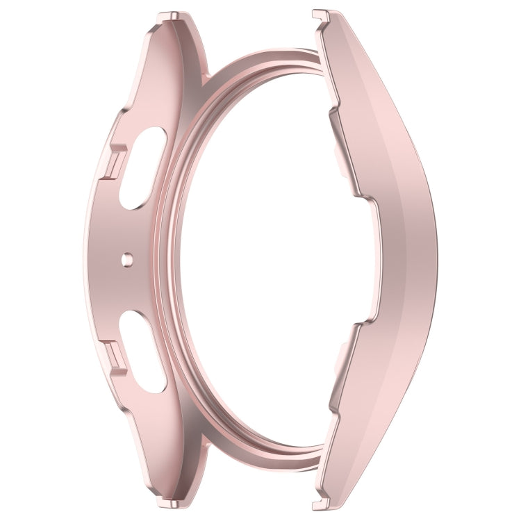 For Sansung Galaxy Watch 7 44mm Half Pack Hollow PC Watch Protective Case(Rose Pink)