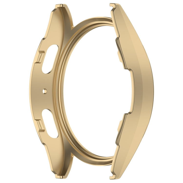 For Sansung Galaxy Watch 7 44mm Half Pack Hollow PC Watch Protective Case(Champaign Gold)