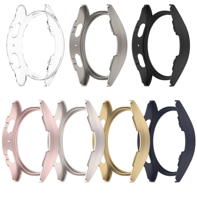 For Sansung Galaxy Watch 7 40mm Half Pack Hollow PC Watch Protective Case(Rose Pink)