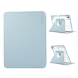 For iPad Pro 11 2024 ENKAY 360 Rotation PMMA Leather Smart Tablet Case with Pen Slot(Blue) - free shipping - PMc TechLife - Order now!