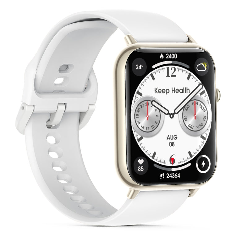 Q19 Max 2.1 inch HD Screen Water-resistant Sports Business Smart Watch(White)