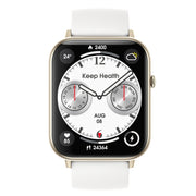 Q19 Max 2.1 inch HD Screen Water-resistant Sports Business Smart Watch(White)