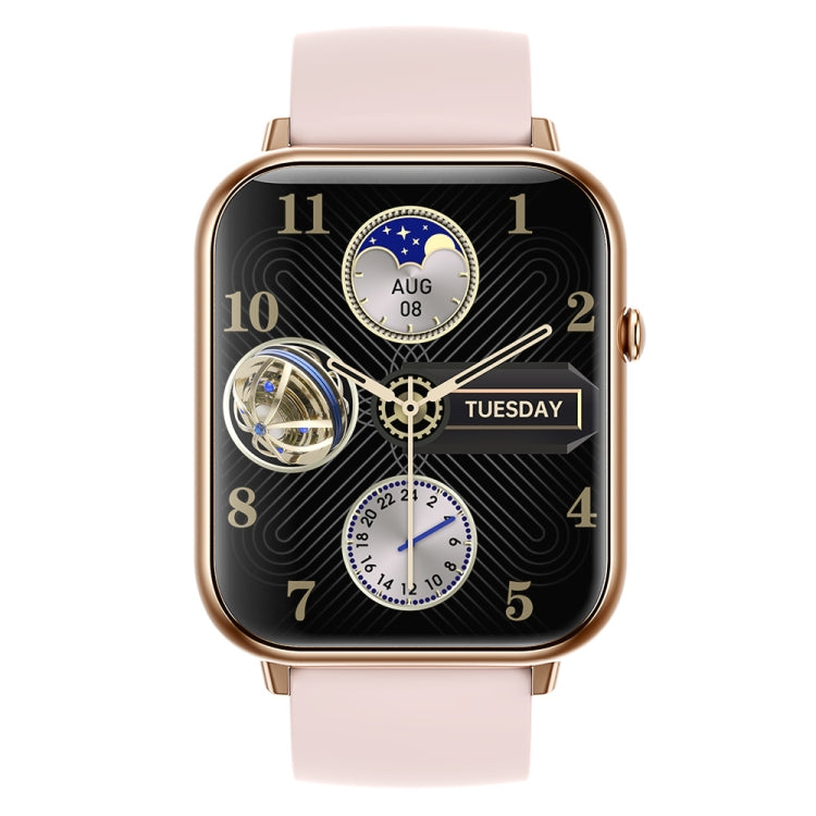 Q19 Max 2.1 inch HD Screen Water-resistant Sports Business Smart Watch(Pink)