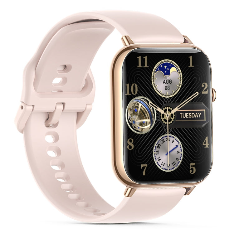 Q19 Max 2.1 inch HD Screen Water-resistant Sports Business Smart Watch(Pink)