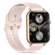 Q19 Max 2.1 inch HD Screen Water-resistant Sports Business Smart Watch(Pink)