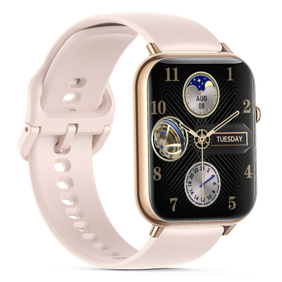 Q19 Max 2.1 inch HD Screen Water-resistant Sports Business Smart Watch(Pink)