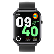 Q19 Max 2.1 inch HD Screen Water-resistant Sports Business Smart Watch(Black)