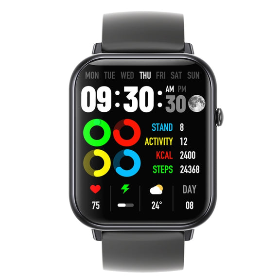 Q19 Max 2.1 inch HD Screen Water-resistant Sports Business Smart Watch(Grey)