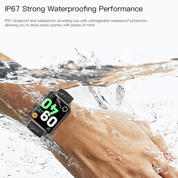Q19 Max 2.1 inch HD Screen Water-resistant Sports Business Smart Watch(White)