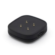 For Fitbit Sense 2 Portable Detachable USB-C / Type-C Interface Smart Watch Magnetic Charger(Black)