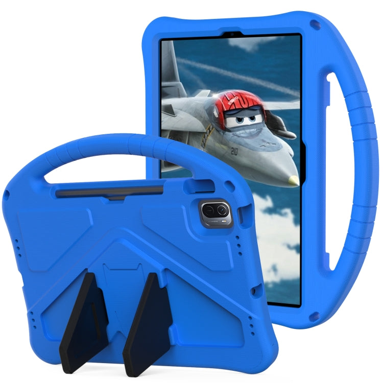 For Huawei Matepad SE 11 2024 EVA Shockproof Tablet Case with Holder(Blue)