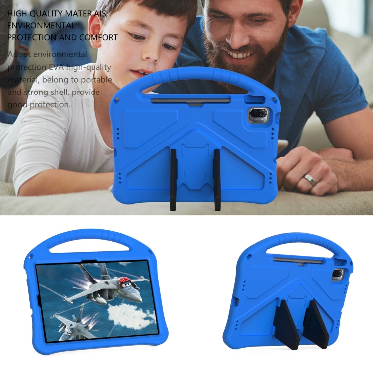 For Huawei Matepad SE 11 2024 EVA Shockproof Tablet Case with Holder(Blue)
