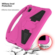 For Huawei Matepad SE 11 2024 EVA Shockproof Tablet Case with Holder(RoseRed)