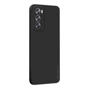 For OPPO Reno12 Pro Global PINWUYO Sense Series Liquid Silicone TPU Phone Case(Black)
