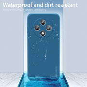 For OPPO Reno12 F PINWUYO Sense Series Liquid Silicone TPU Phone Case(Blue)