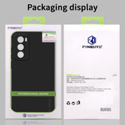 For OPPO Reno12 Global PINWUYO Sense Series Liquid Silicone TPU Phone Case(Green)
